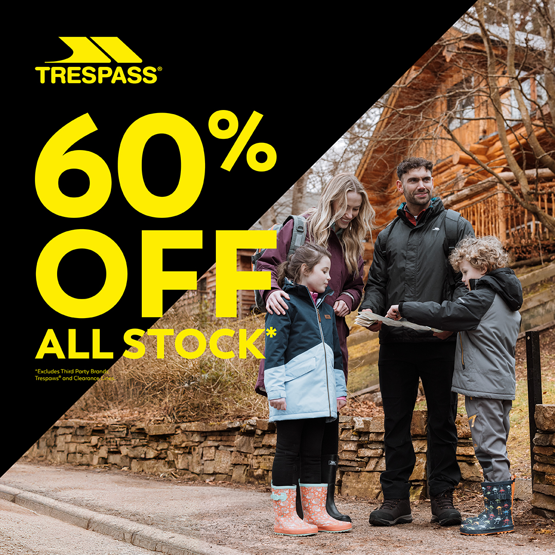 60% Off All Stock – Rainwear