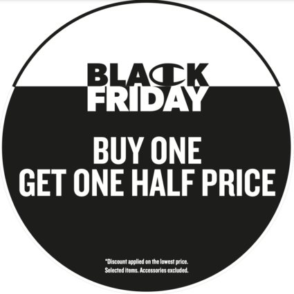 Buy 1 get 1 half price