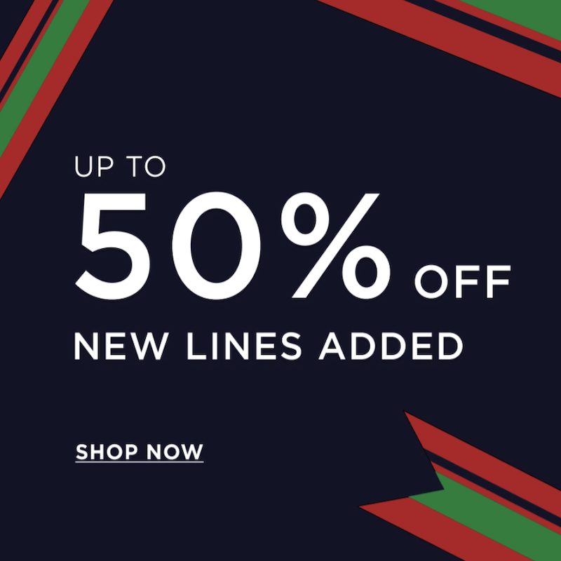 Sale – up to 60% off